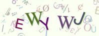 This is a captcha-picture. It is used to prevent mass-access by robots. (see: www.captcha.net)